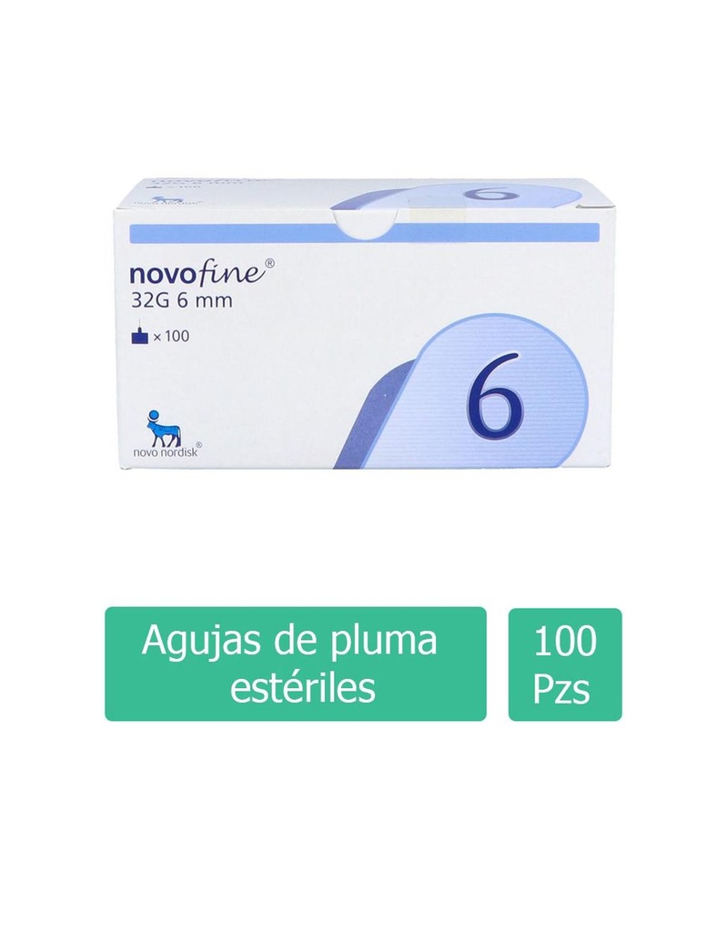 Novofine 32 G Tip Etw 100 Agujas 