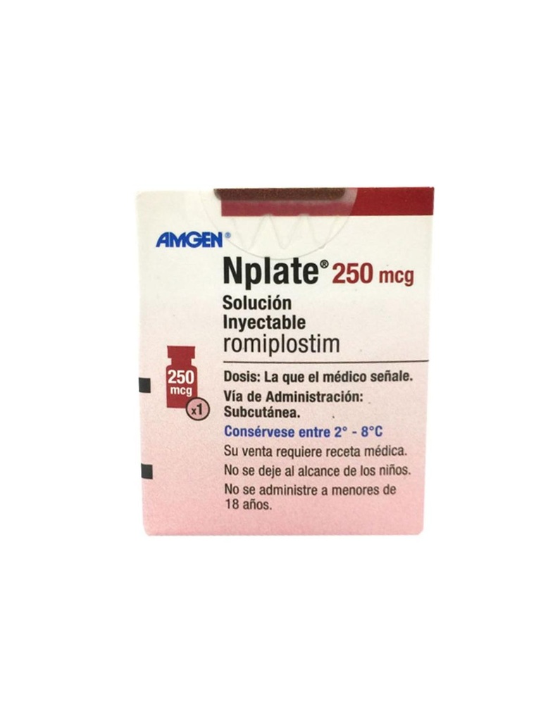 Nplate 250 Mcg Solución Inyectable 