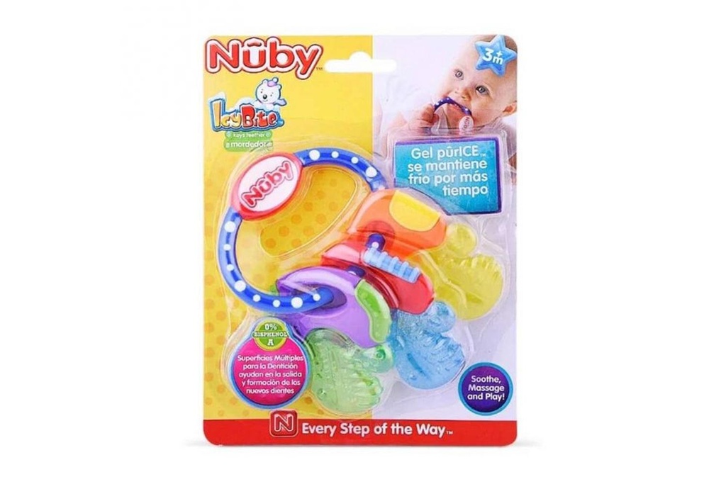 Nuby Icybite Mordedera Llaves 3 Meses+