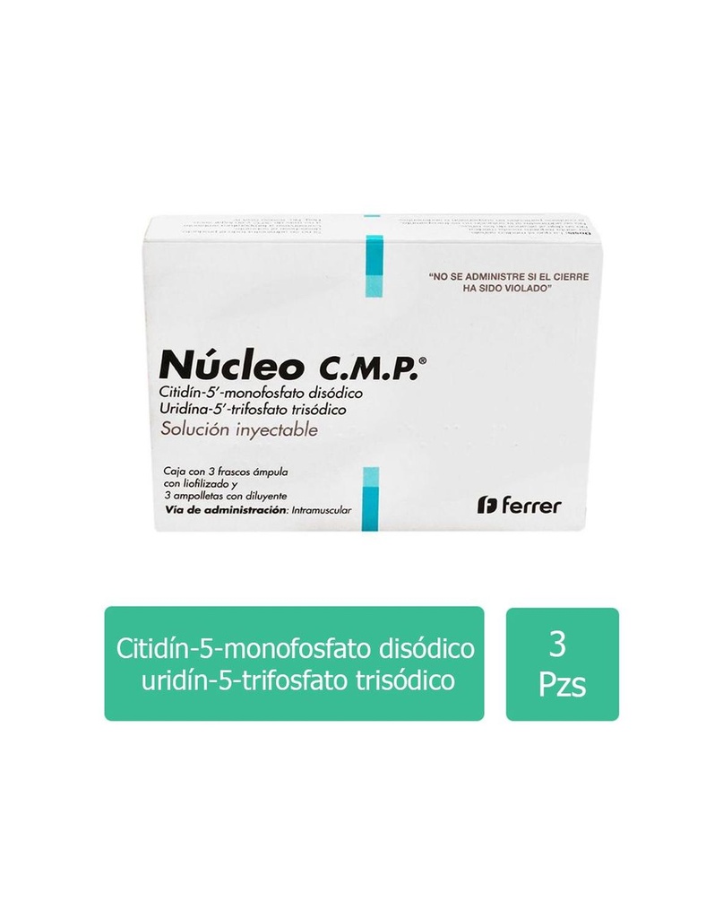 Núcleo C.M.P Ampolleta 3 Piezas 