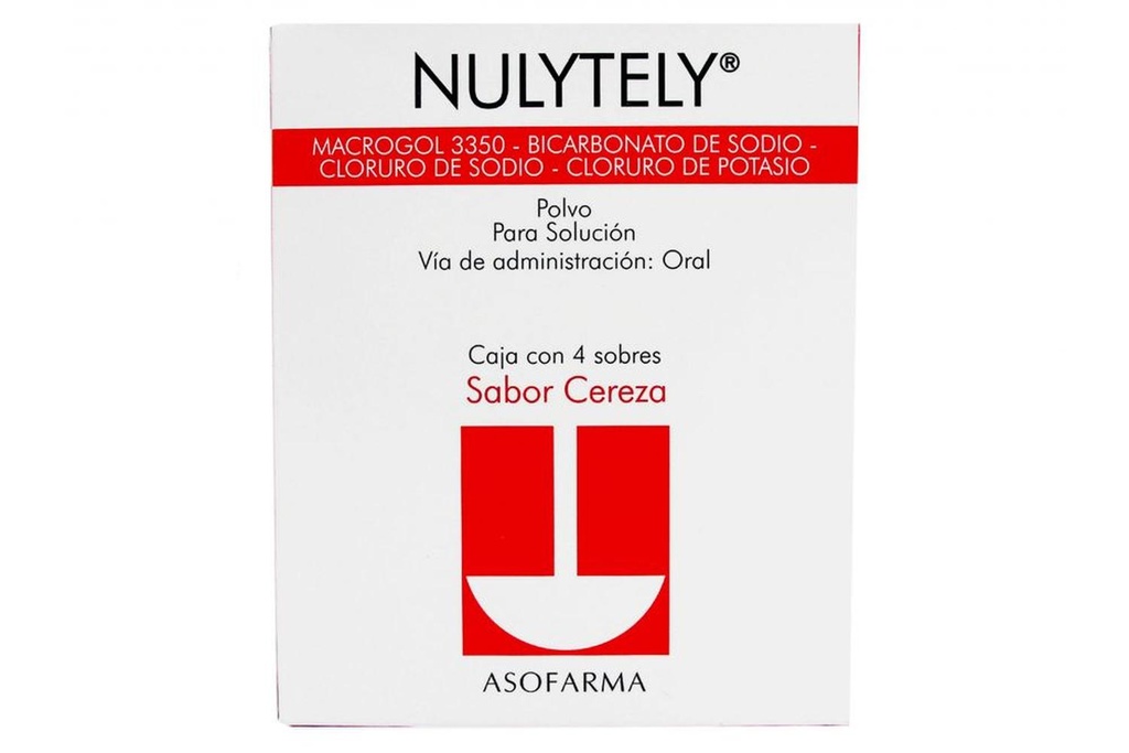 Nulytely Cereza 110.1 G Polvo 4 Sobres 