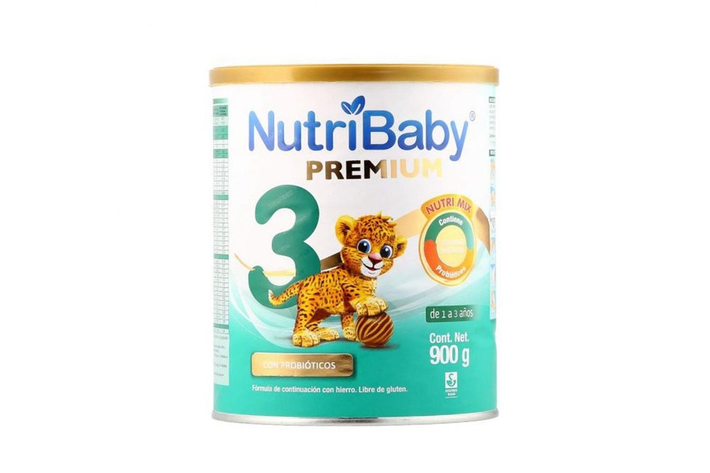 Nutribaby Premium 3 1 A 3 Años 900 G 