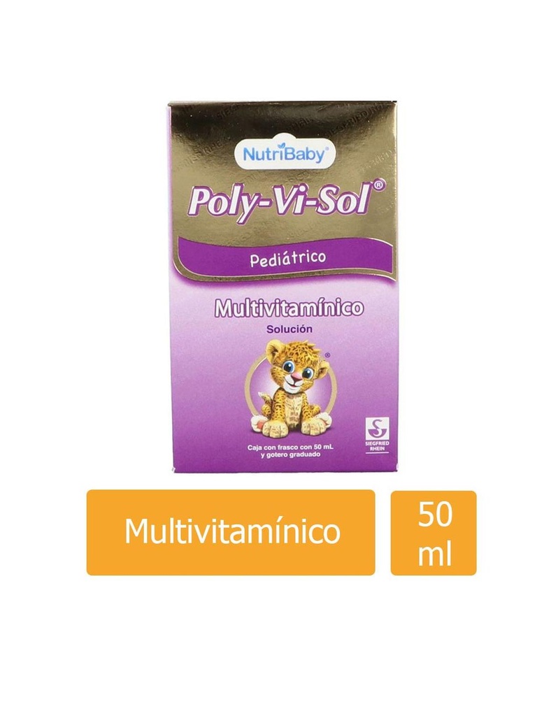 Poly-Vi-Sol Pediátrico Gotas 50 Ml 