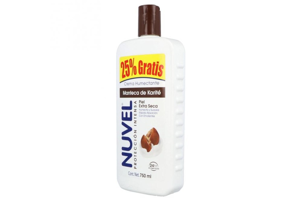 Crema Nuvel Karité 750 Ml + 25% 
