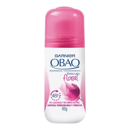 Desodorante Garnier Obao Frescura Floral Roll On 65 G 