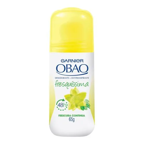 Desodorante Garnier Obao Fresquíssima Roll On 65 G 