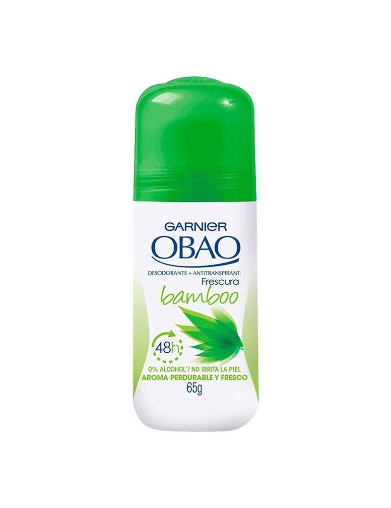 Desodorante Garnier Obao Frescura Bamboo Rollo On 65 G 