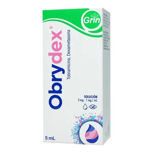 Obry Dex 3/1 Mg Solución Oftálmica 5 Ml 