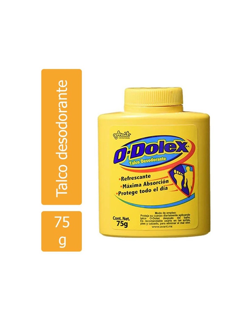 Talco Desodorante Odolex 75 G 