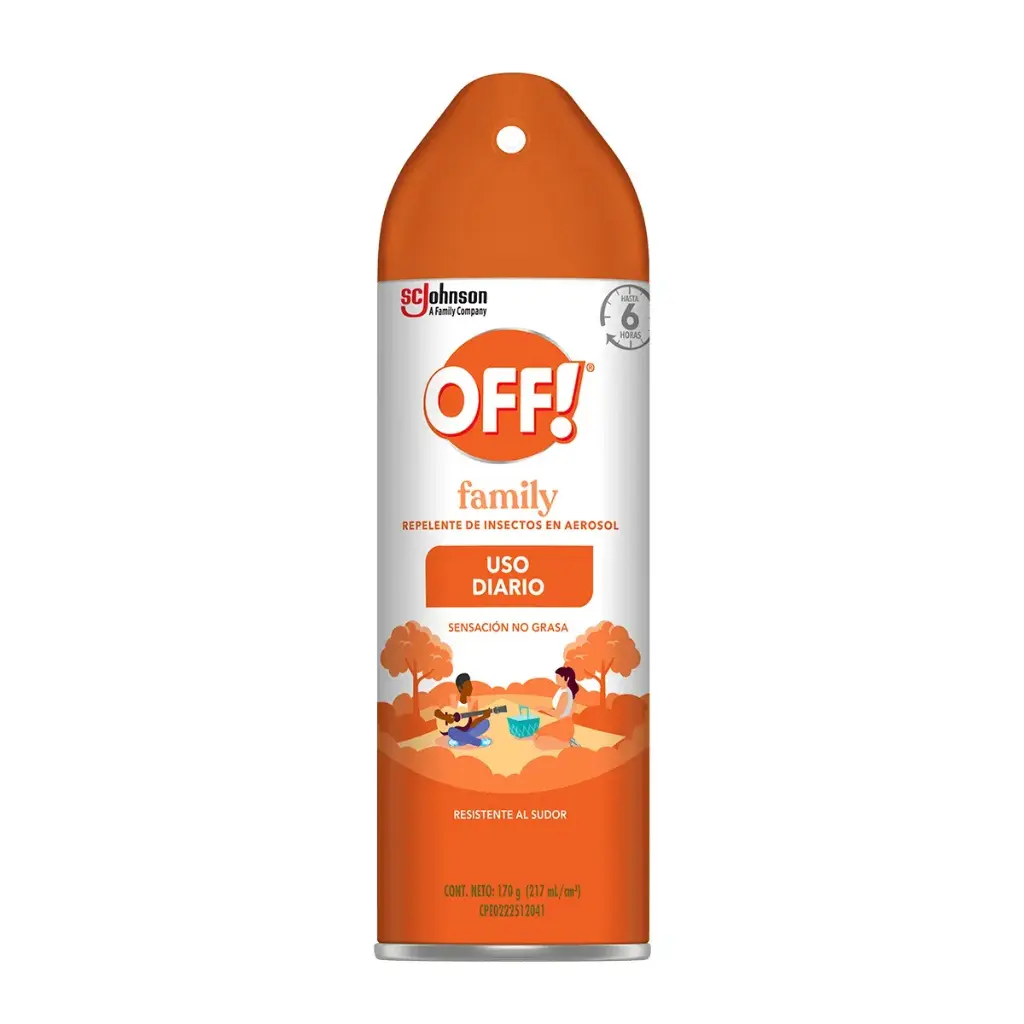[7501032927202] Repelente OFF! Family Aerosol 170 G 