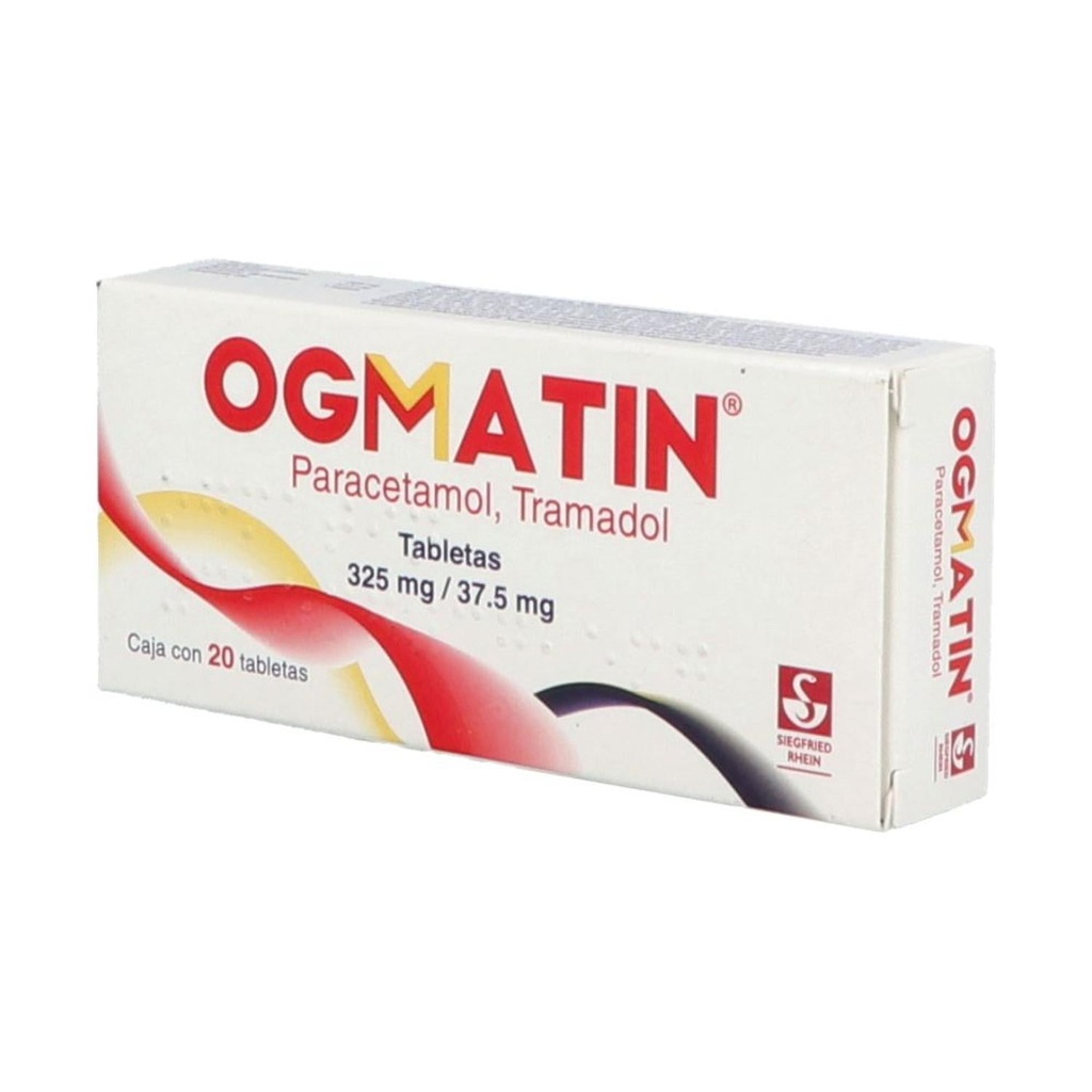 Ogmatin 325 Mg / 37.5 Mg 20 Tabletas 