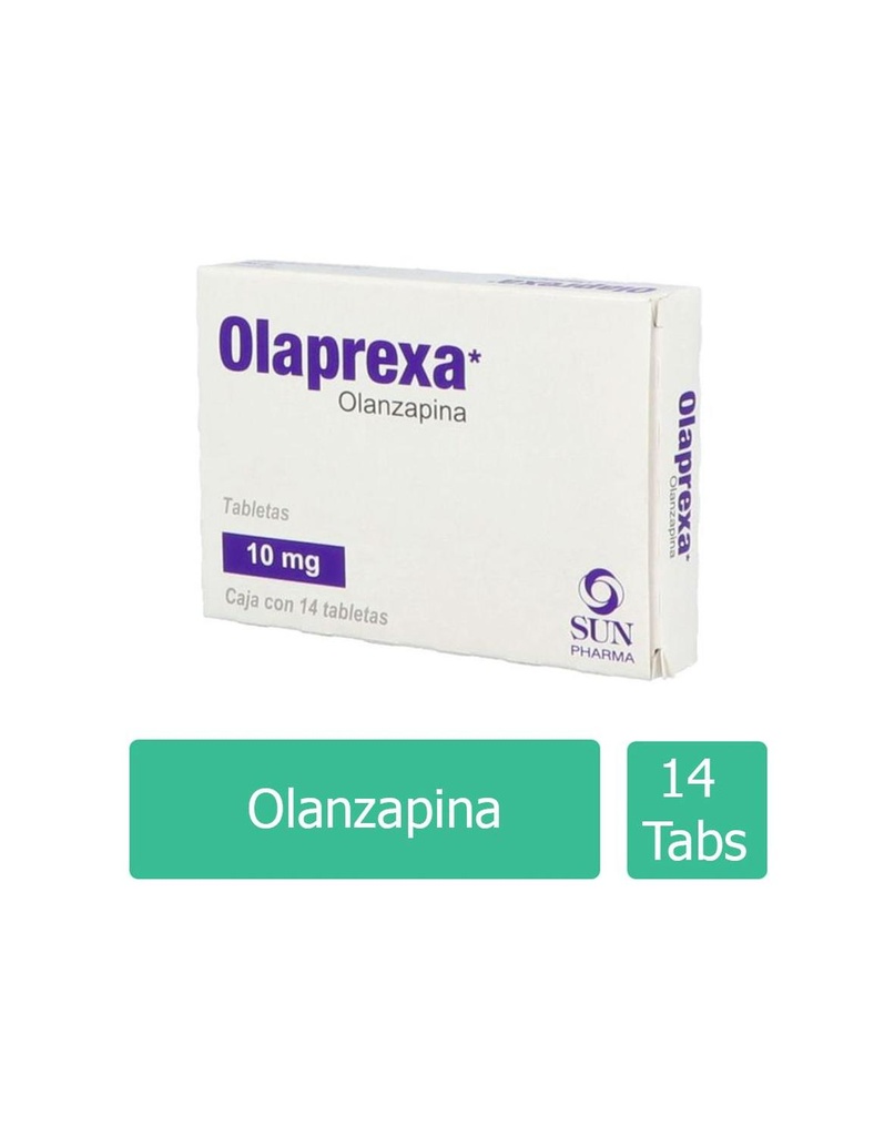 Olaprexa 10 Mg 14 Tabletas 