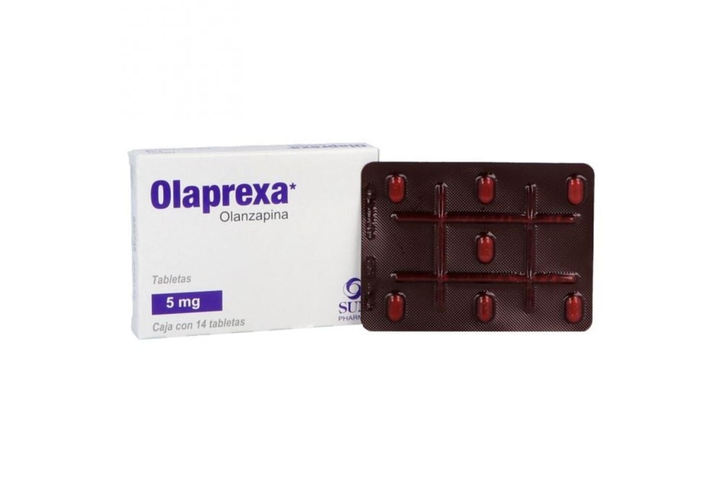 Olaprexa 5 Mg 14 Tabletas 