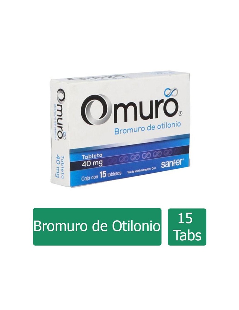 Omuro 40 Mg 15 Tabletas 