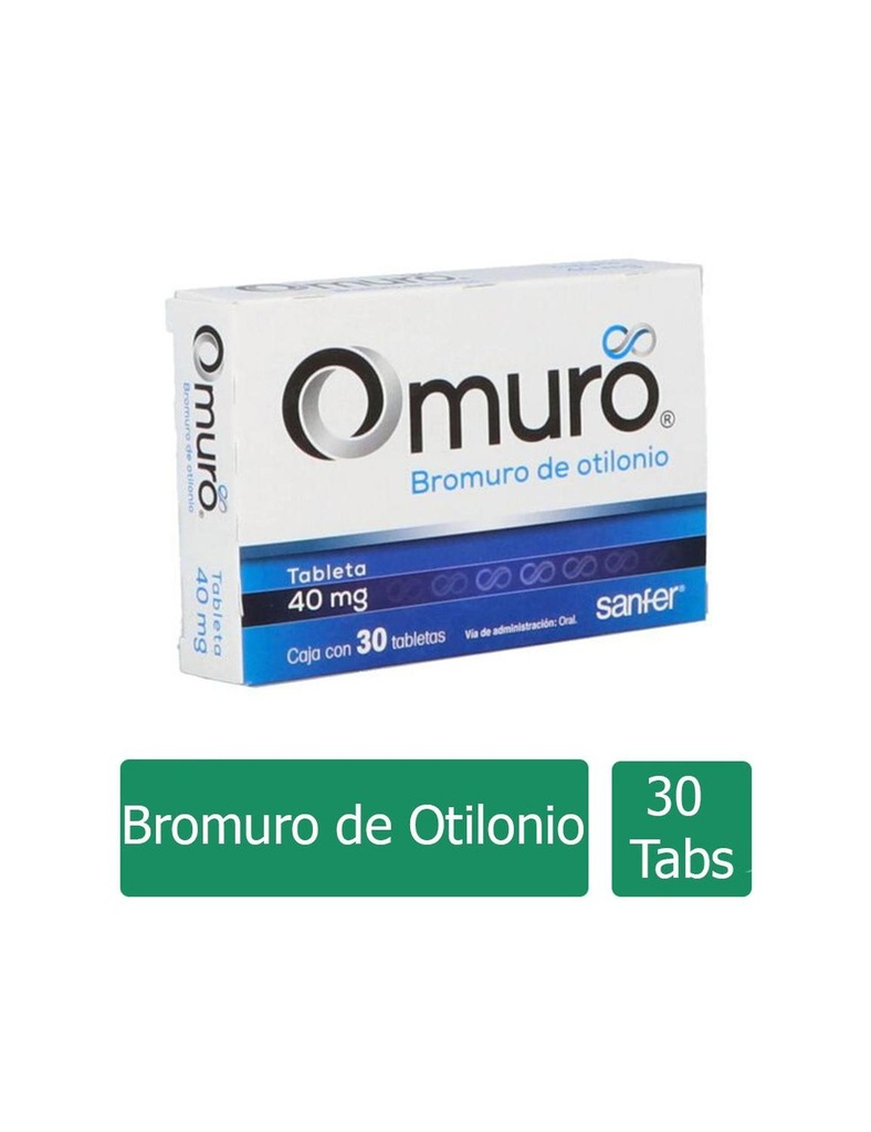 Omuro 40 Mg 30 Tabletas 