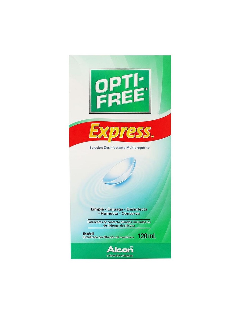 Opti Free Express Solución 120 Ml 