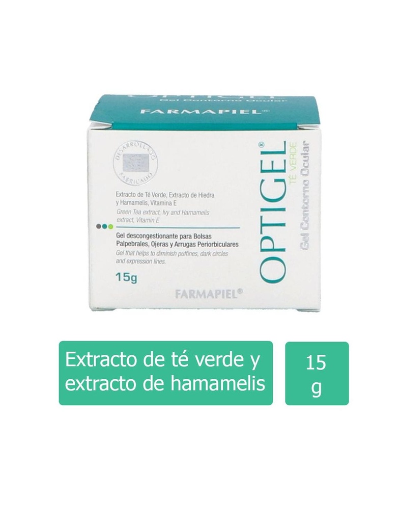Gel Optigel Té Verde 15 G 