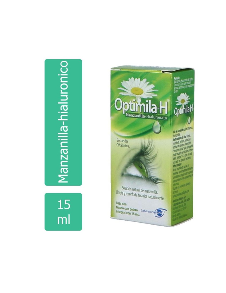 Optimila H Frasco Gotero 15 Ml 