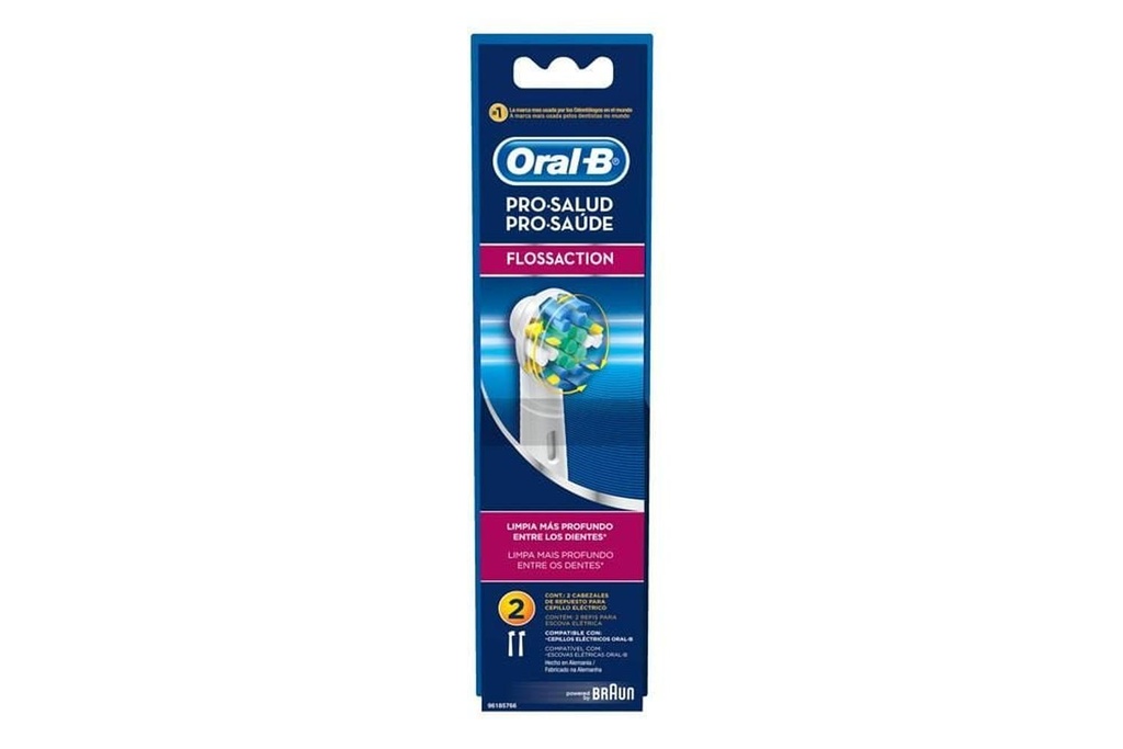 Repuesto Cepillo Oral B Floss Eléctrico 2 Piezas 