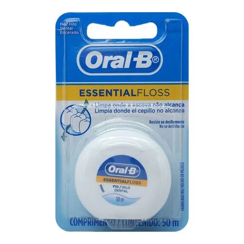 Hilo Seda Oral-B Cera 