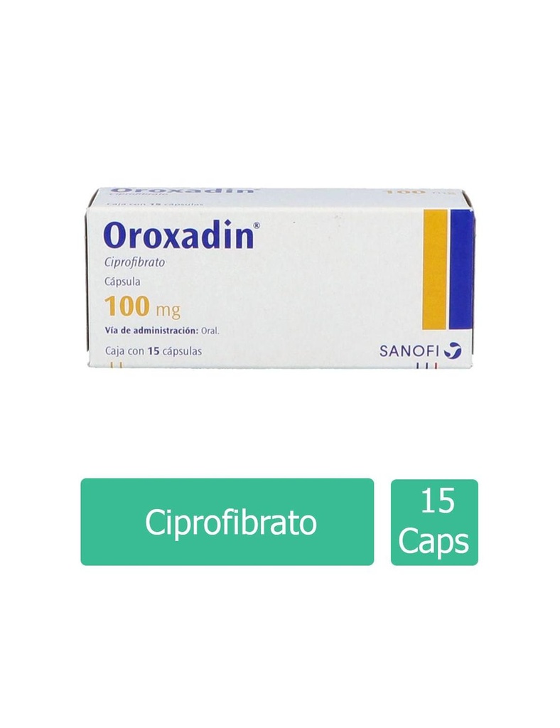Oroxadin 100 Mg 15 Cápsulas 