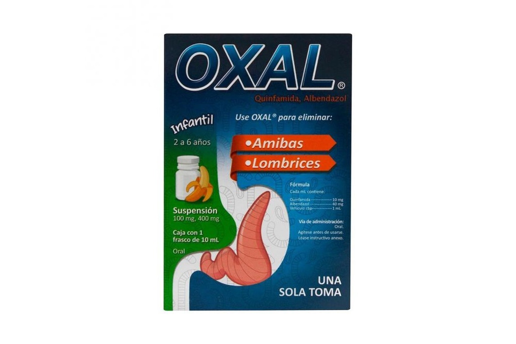 Oxal 100/400 Mg Infantil Suspensión 10 Ml 