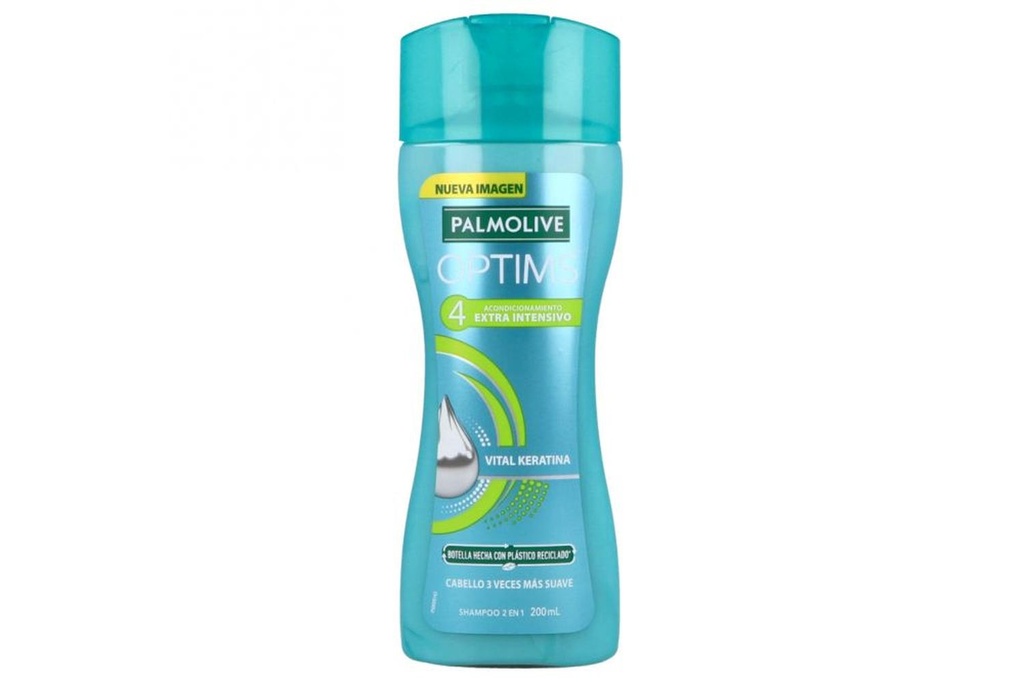 Shampoo Palmolive Optims 2 en 1 Intensivo 200 Ml 