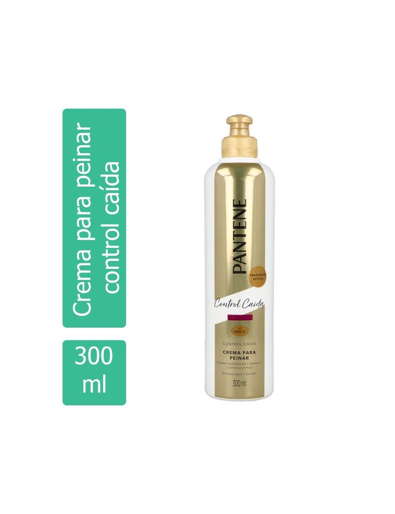 Crema Para Peinar Pantene Control Caída 300 Ml 