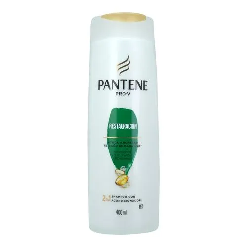 Shampoo Pantene Restauración Máxima 2 En 1 400 Ml 