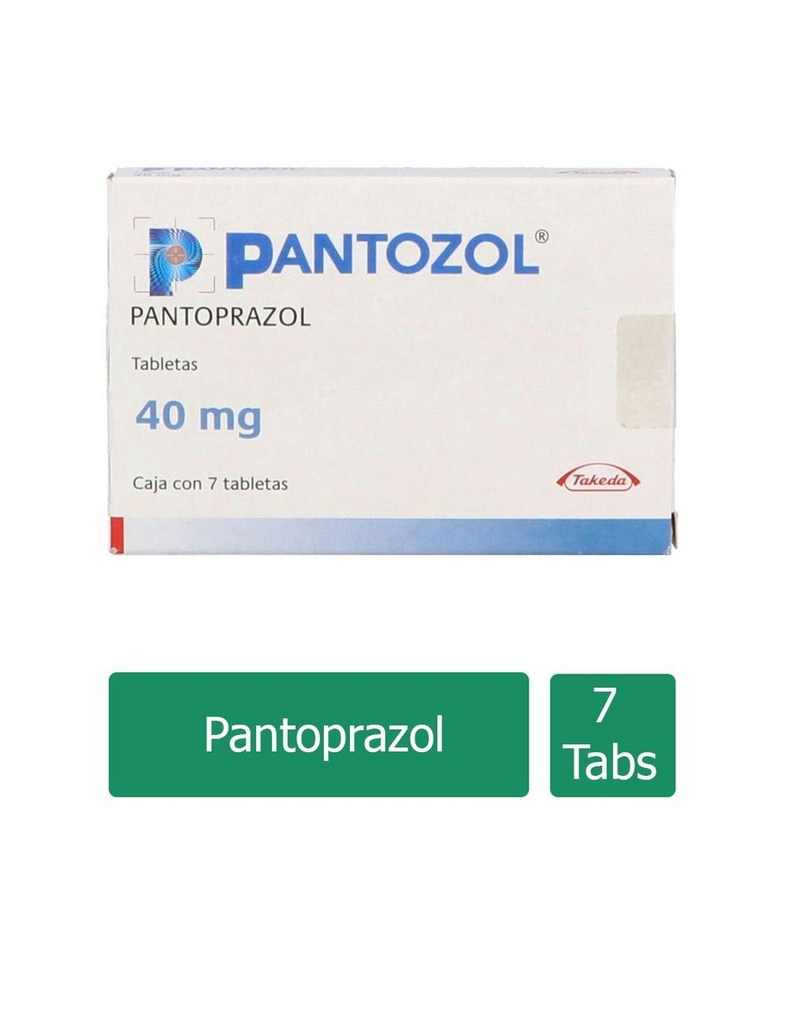 Pantozol 40 Mg 7 Tabletas 