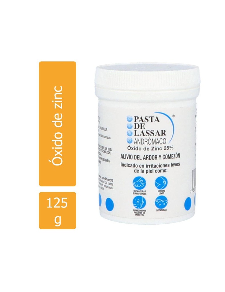 Pasta Lassar Andromaco Tarro 125 G 