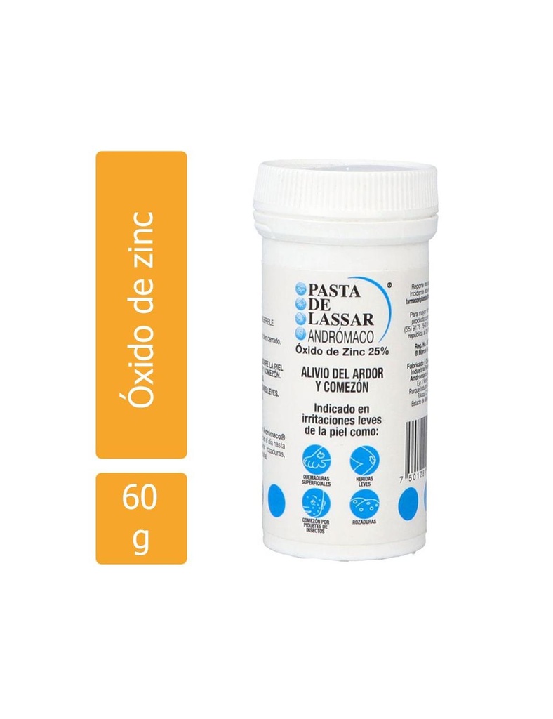 Pasta Lassar Andromaco Tarro 60 G 