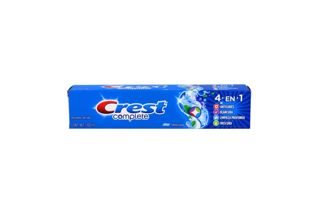 Pasta Dental Crest Complete Menta Suave 100 Ml 