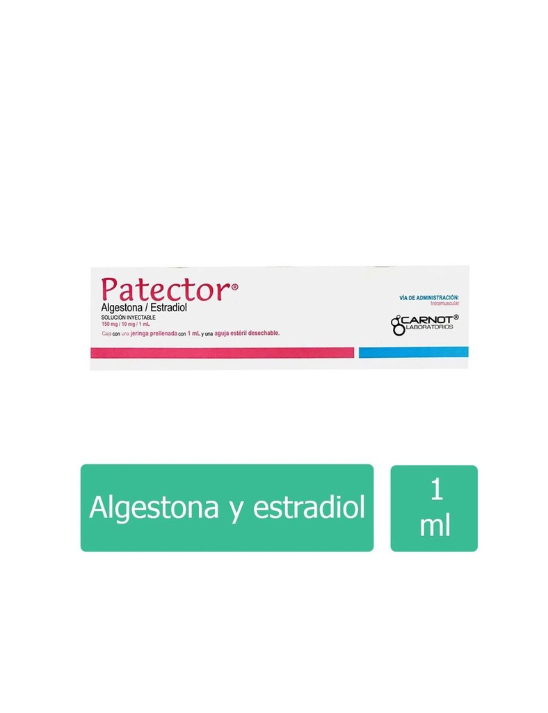 Patector 150/10 Mg Jeringa Prellenada 1 Ml 