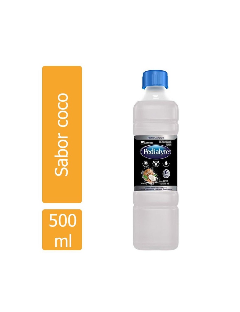 Pedialyte Sabor Coco Frasco Con 500 Ml