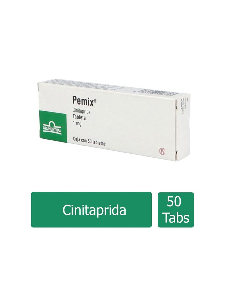 Pemix 1 Mg 50 Tabletas 