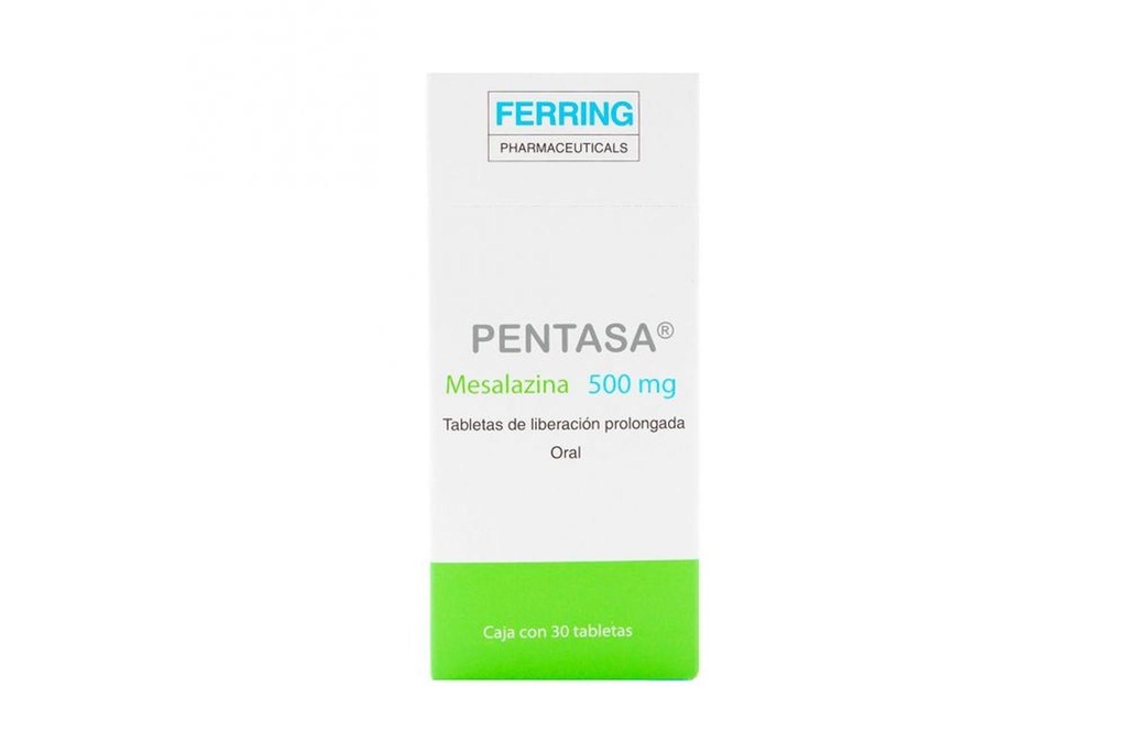 Pentasa 500 Mg 30 Tabletas 