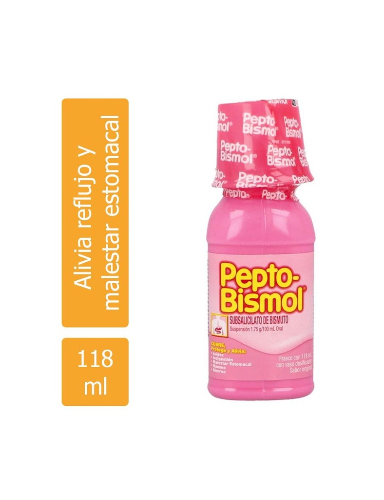 Pepto-Bismol Antiácido Original 118 Ml 