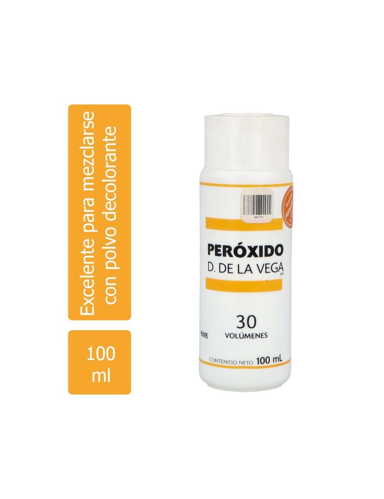 Peróxido De La Vega Líquido 30 Volúmenes 