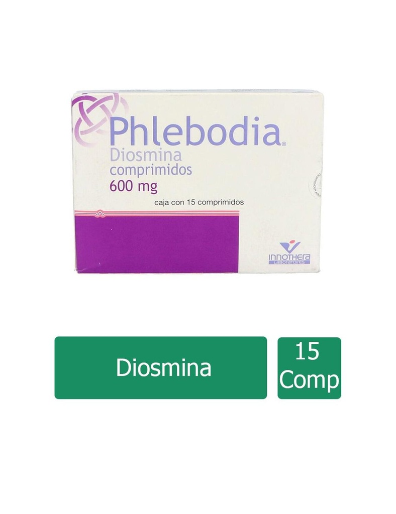 Phlebodia 600 Mg 15 Comprimidos 