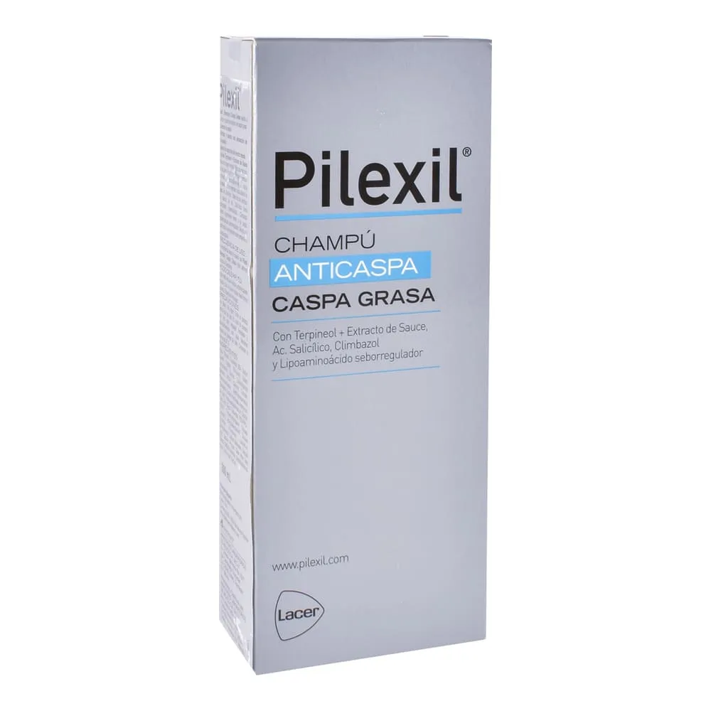 Pilexil Shampoo Anticaspa Grasa 300 Ml 