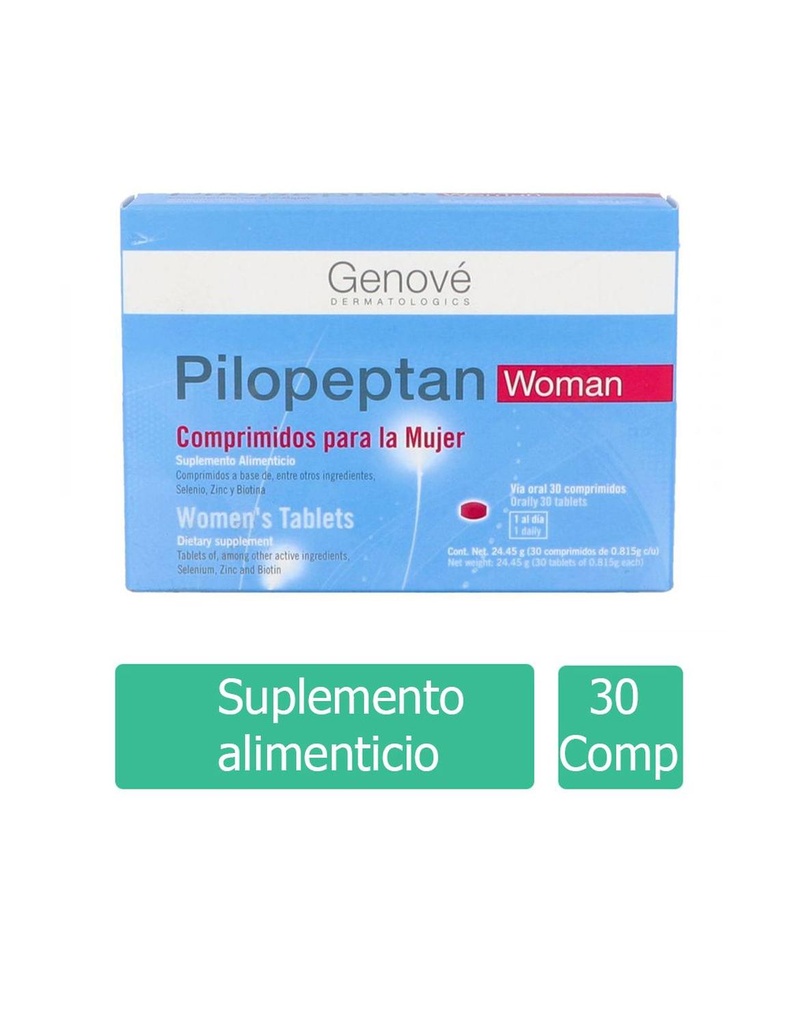 Pilopeptan Woman Caja Con 30 Comprimidos