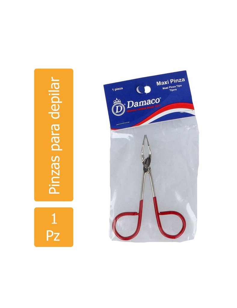Pinzas Damaco Tipo Tijera Para Depilar 