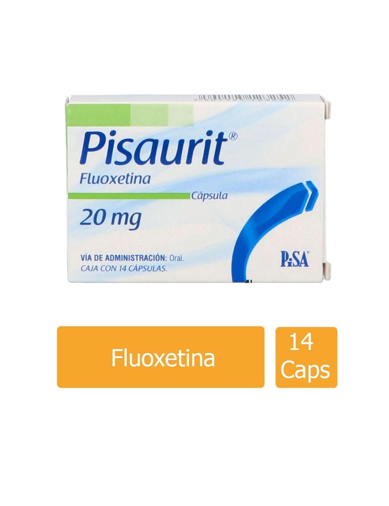Pisaurit 20 Mg 14 Cápsulas 