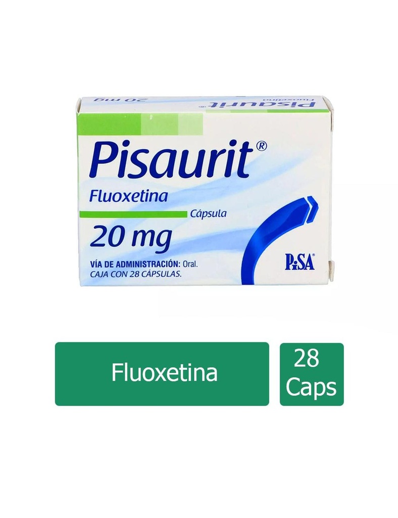 Pisaurit 20 Mg 28 Cápsulas 