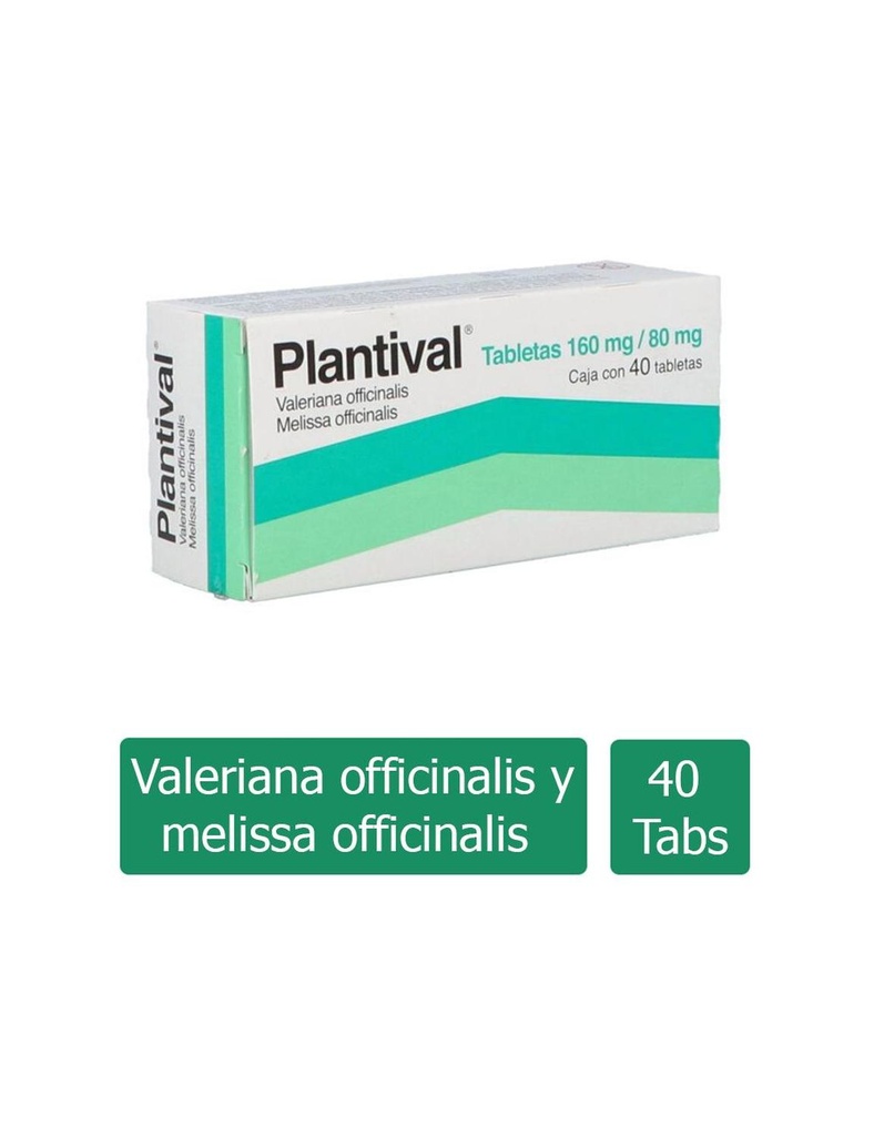 Plantival 160/80 Mg 40 Grageas 