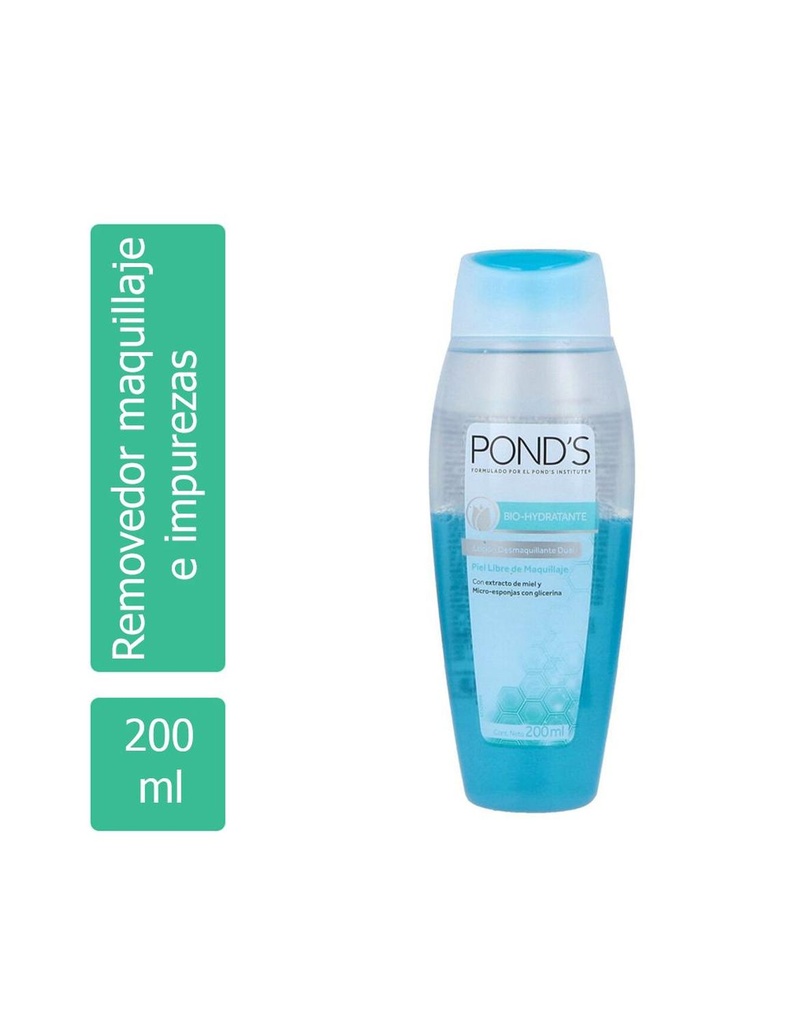 Loción Limpiadora Ponds Bio Hydratante Dual 200 Ml 