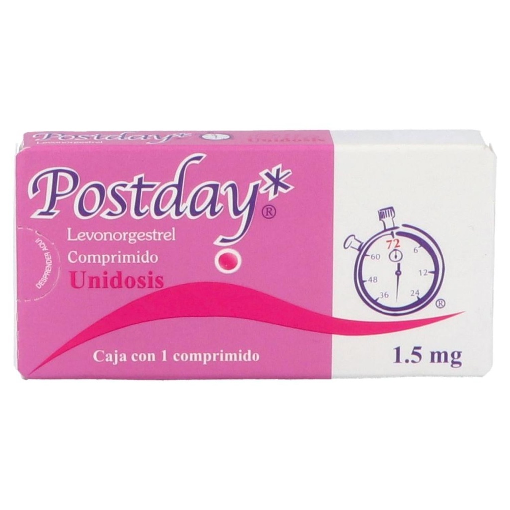 Postday 1.5 Mg Caja Con 1 Comprimido