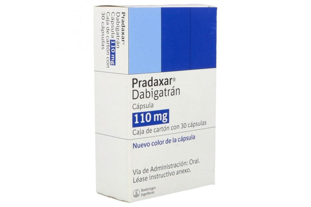 Pradaxar 110 Mg 30 Cápsulas 