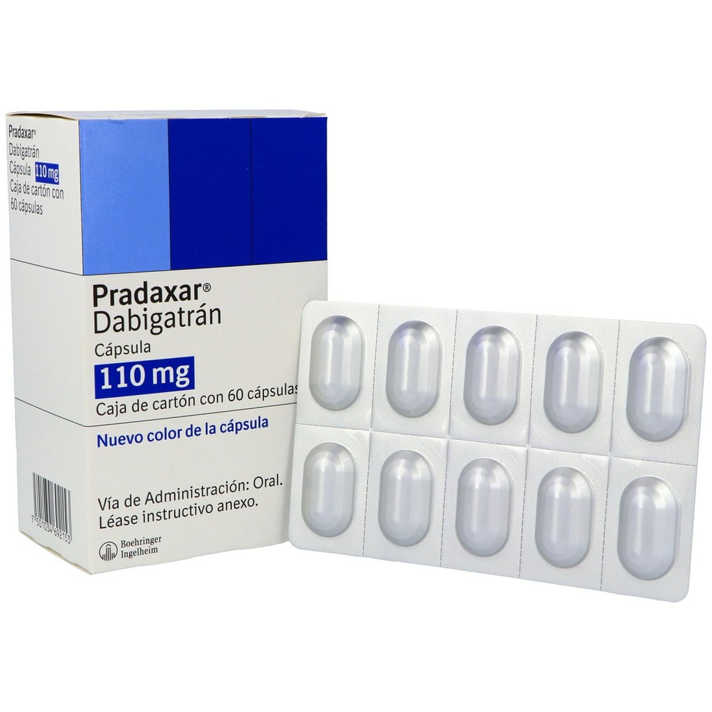 Pradaxar 110 Mg 60 Cápsulas 